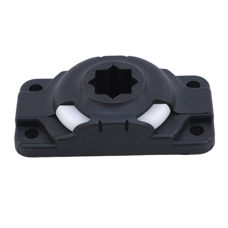 Fishing Kayak Rod Holder - カヌーナビゲーションフレームベースインフレータブルカヤックロッドホルダーマウントベースボートカヌースライドレールアクセサリー（ネジなし）