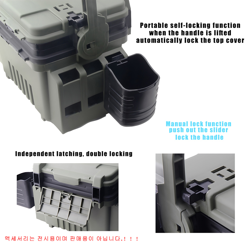 大型釣りボックスオーガナイザー多機能ルアー活魚バケツ肥厚収納 - Fishing Kayak Crate のレビューと価格