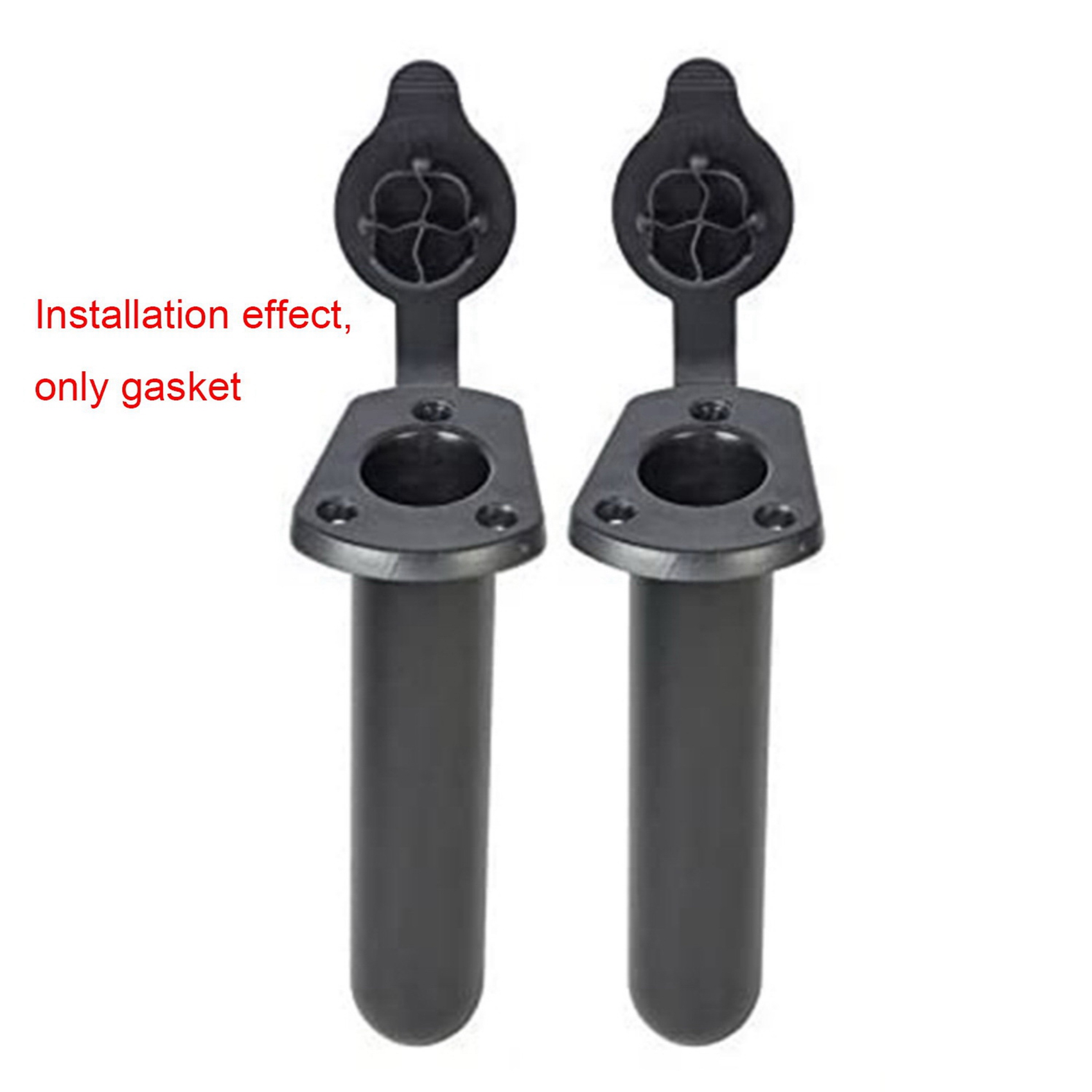 HOES-4ピース釣り竿ブラケットガスケット＆ガスケットキッ - Fishing Kayak Rod Holder のレビューと価格