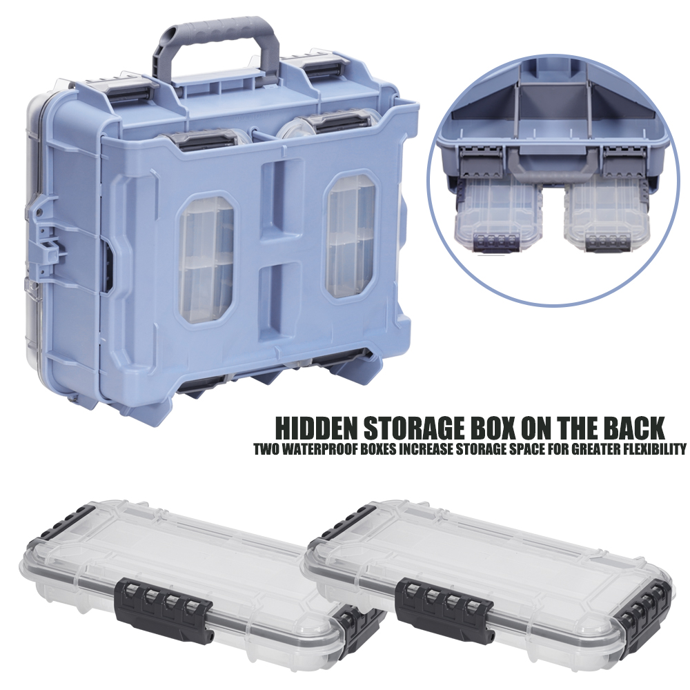 サカローラ-ポータブル釣り道具箱、大容量、多機能、防水餌アク - Fishing Kayak Crate のレビューと価格